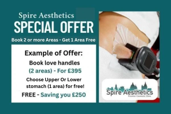 Fat Freezing Promotion Harrow from Spire Aesthetics - Book Today!