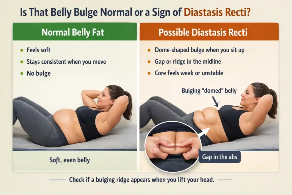 Is That Belly Bulge Normal or a Sign of Diastasis Recti Harrow