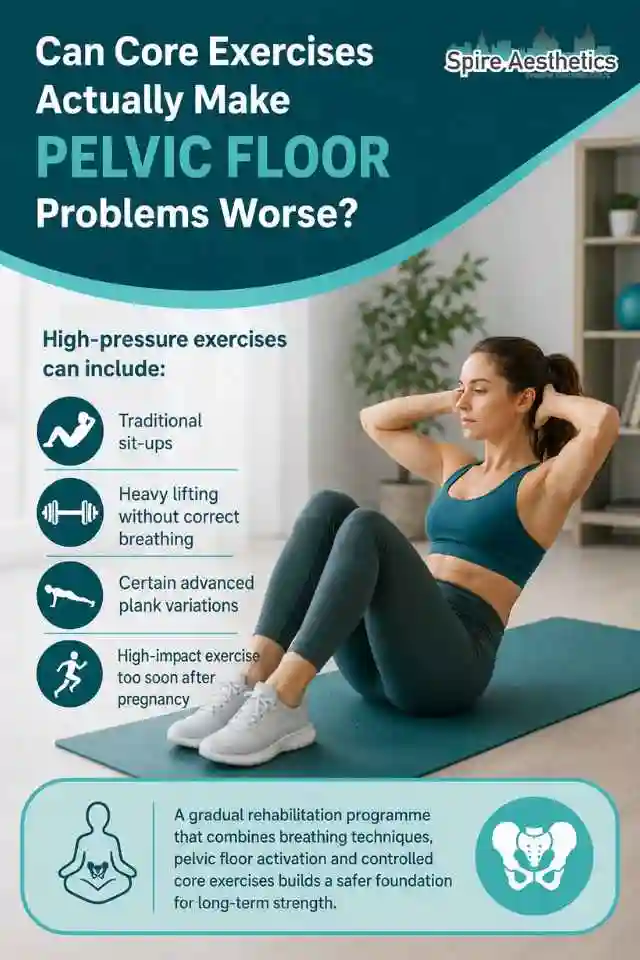 Can Strengthening Your Core Alone Actually Make Pelvic Floor Problems Worse Harrow?